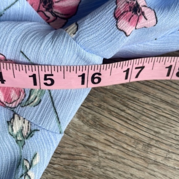 Lush dress floral softgirl size Small cold shoulder spagetti strap - Picture 8 of 11